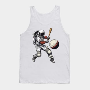 Baseball Astronaut #2 Tank Top